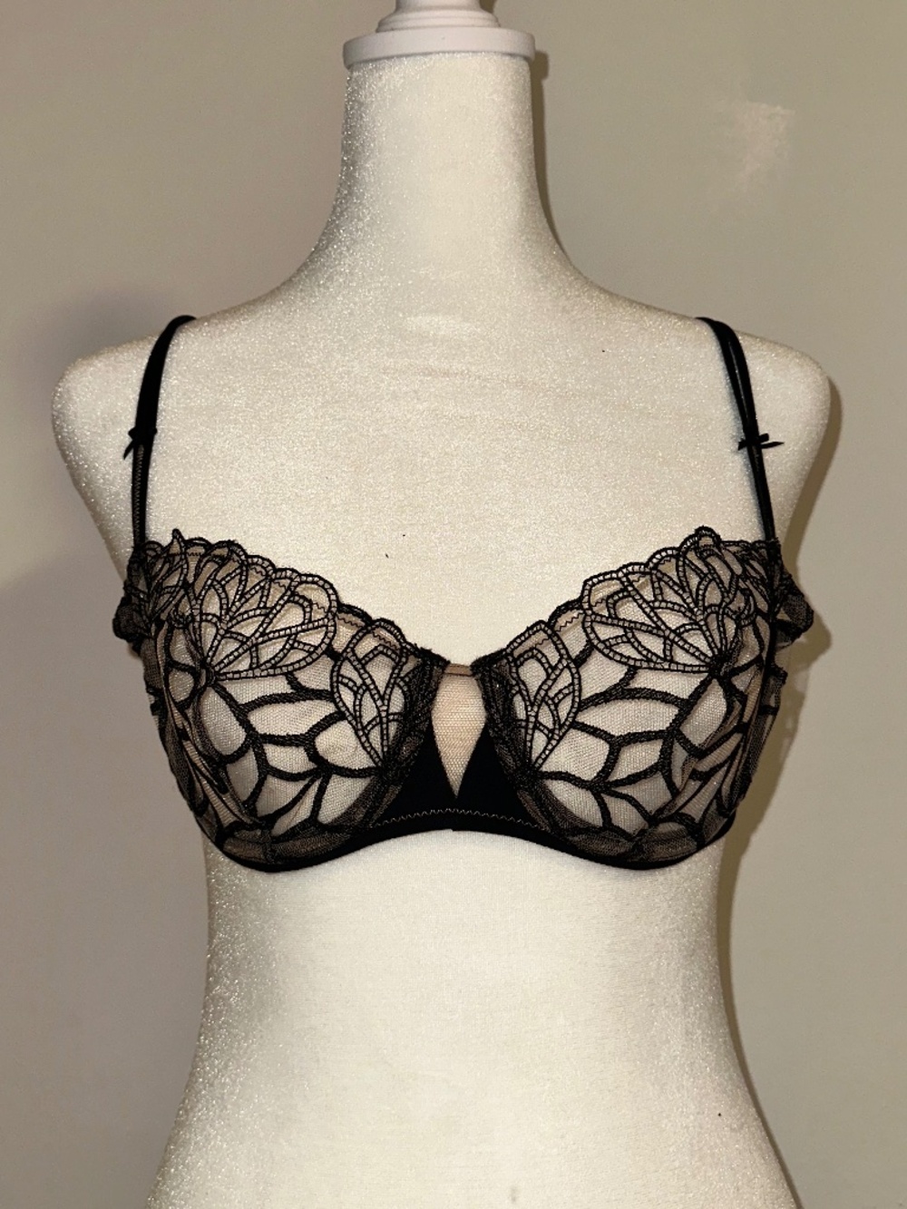 Simone Péréle Lingerie Black Lace Bra